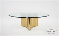 Mastercraft Pedestal Coffee Table