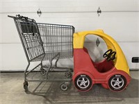 Shopping Cart w/ Car