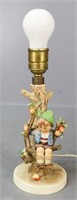 Hummel Goebel "Apple Tree Boy" Porcelain Lamp