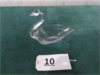 Crystal Duncan Swan 6-1/4 Inches