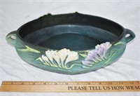 VINTAGE ROSEVILLE FREESIA No. 466-10" CONSOLE BOWL