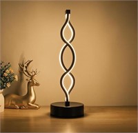 EDIER Dimmable Touch Control Table Lamp - Spiral