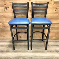 (2) Bar Stools  17"x17"x 44"h        (R# LOB)