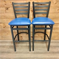 (2) Bar Stools  17"x17"x 44"h        (R# LOB)