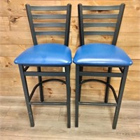 (2) Bar Stools  17"x17"x 44"h        (R# LOB)