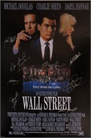Wall Street Michael Douglas Autograph Poster