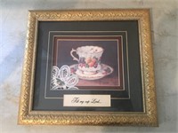 Fill My Cup Lord Framed Artwork Barbara Mock