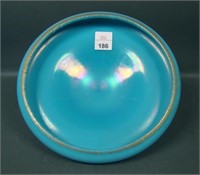 N'Wood Jade Blue #641 Cupped Bowl.