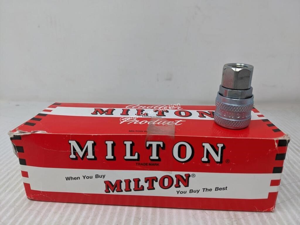 10-Pack Milton A Style Coupler 1/4"