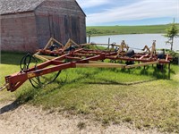 1982 Leon Cultivator 21ft, Sweeps, Serial #1041556