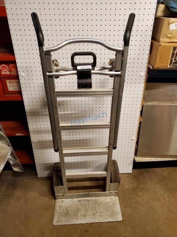 COSCO2-IN-1 HAND TRUCK/DOLLY - NEEDS TIRES