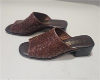 Size 7.5 The Leather Collection Slip-On Shoes
