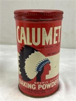 Vintage Calumet Double Acting Baking Powder Tin