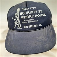 Advertising Cap from a Bourbon Street Brothel XXX