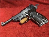 WWII Walther P-38 Pistol Nazi Marked - 9mm Cal -
