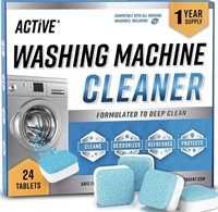 Washing Machine Cleaner Descaler 24 Pack - Deep