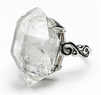 Natural Crystal Ring