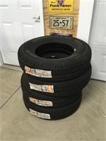 4 New Goodyear P225/75R16 Tires