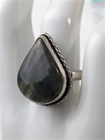 925 LABRADORITE RING