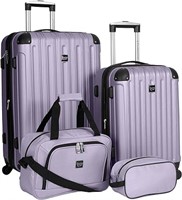 Travelers Club midtown 4 Piece Luggage Set