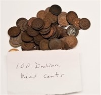 100 Indian Cents (Many Culls)