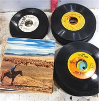 Flat of 45 Records