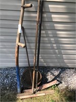 Ash Sifter, Squeegee, and Scythe