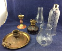Candleholders & Oil Lamp & Globes/Parts