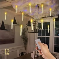 Halloween Decorations - Floating LED Candles with
