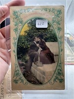 ANTIQUE ROMANTIC POSTCARD POST CARD