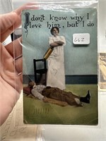 ANTIQUE HUMOROUS POSTCARD POST CARD