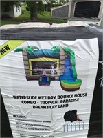 NEW 9X18X15 BOUNCE HOUSE WATER SLIDE