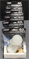(CX) Feit Electric 40W Ceiling Fan Lightbulbs
