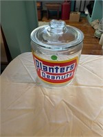 Antique Planters Peanut Jar