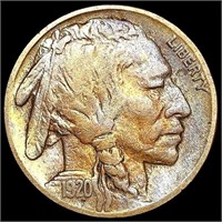 1920-S Buffalo Nickel NEARLY UNCIRCULATED