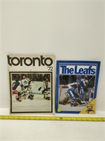 vintage the leafs magazine & toronto 72 magazine