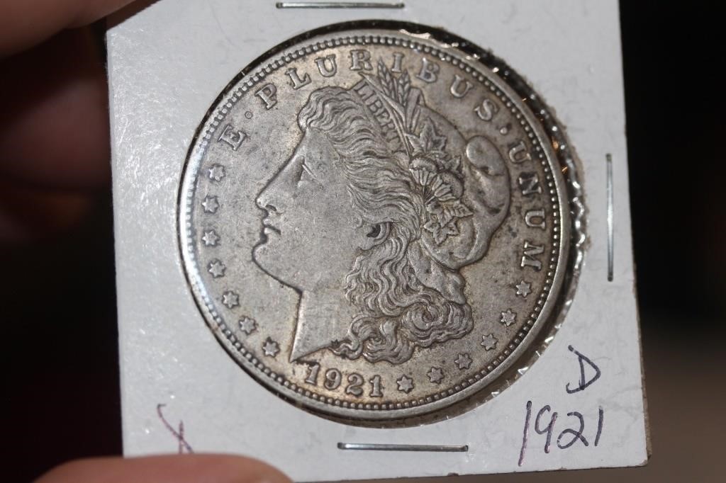 1921-D Morgan Silver Dollar