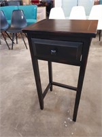 Black 1 drawer stand