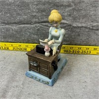 Vtg Music box with Old Fashioned Secretary