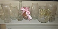 Clear Glass Vases