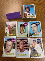 1969 Topps MLB 50 card lot G-UG