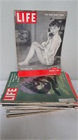 Life Magazine lot Audry Hepburn 1950s 60s