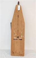 VINTAGE WOODEN IRONING BOARD