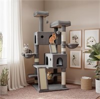 SHA CERLIN 65in Larger Cat Tree Tower Condo for