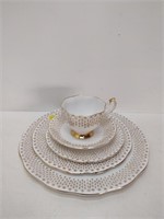 queen anne 5 pc place setting