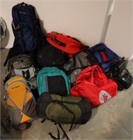 Collection of Camping Bags & Backpacks