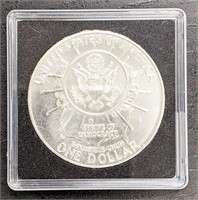 Mount Rushmore Golden Anniversary Silver Dollar (1