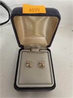 10kt gold earrings
