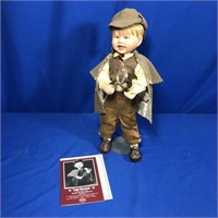 LITTLE SHERLOCK DOLL - EDWIN M. KNOWLES