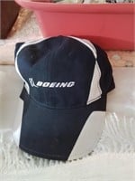 Boeing black & white cap